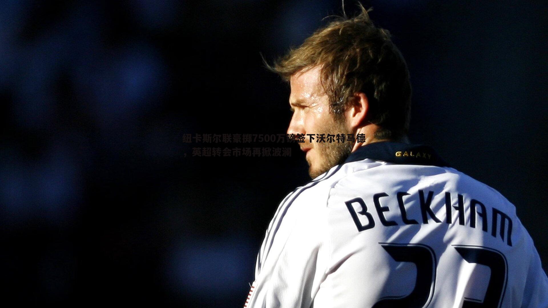 纽卡斯尔联豪掷7500万镑签下沃尔特马德,英超转会市场再掀波澜